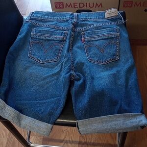 Levi Jean shorts, size 4, 515 Bermuda shorts